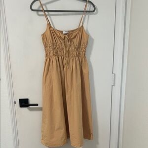 Sophie Rue Tan Midi Dress